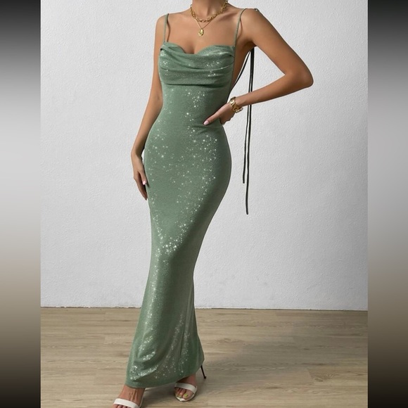 Gorgeous Layered Ruffle Off Shoulder Mermaid Hem Maxi Satin Wedding Dress